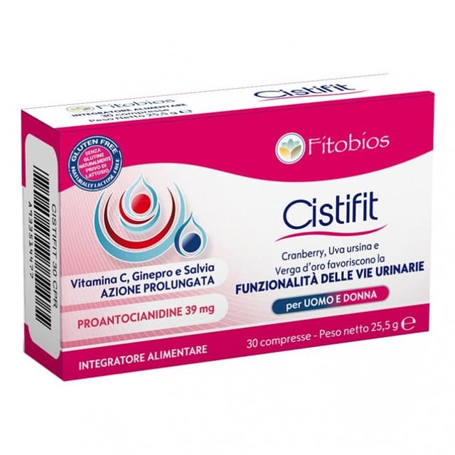 Cistifit Arándano Rojo + Vitamina C – 30 comprimidos