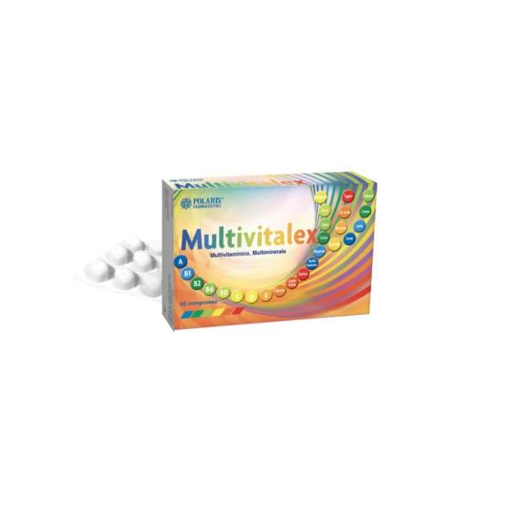 Multivitalex – Multivitaminas + Minerales – 30 comprimidos ovalados