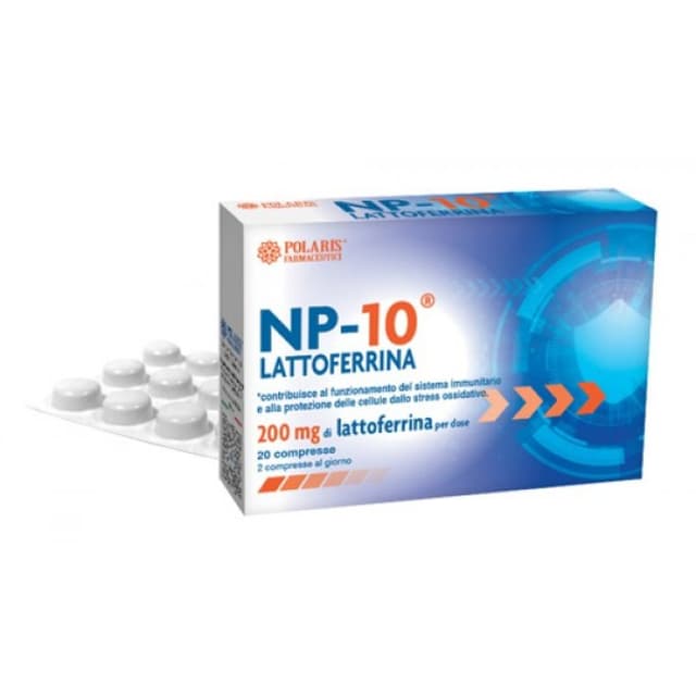 NP-10 Lactoferrina – 20 comprimidos