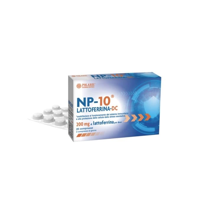 Lactoferrina – 20 comprimidos | NP-10 Lactoferrina DC