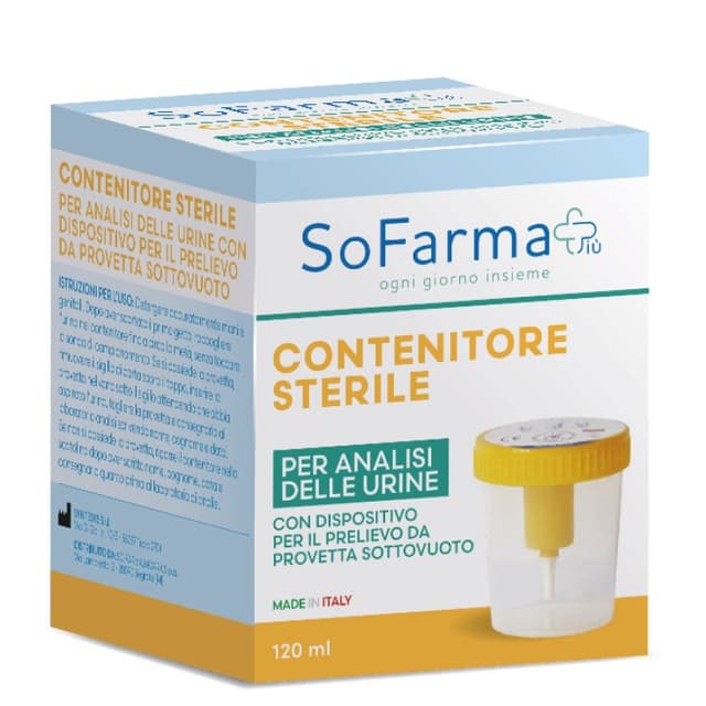 Recipiente para Orina Untervet 120 ml – Muestra de orina estéril