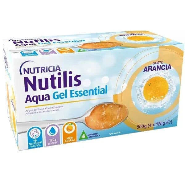 Nutilis Aqua Gel Orange – 4 unidades de 125 g