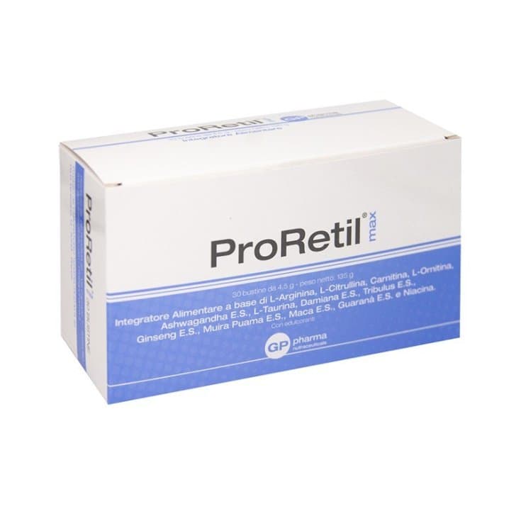 L-Arginina + L-Carnitina – 30 sobres | Proretil Max