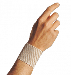 Polsino Beige con cierre de velcro – 6 cm (talla 1)