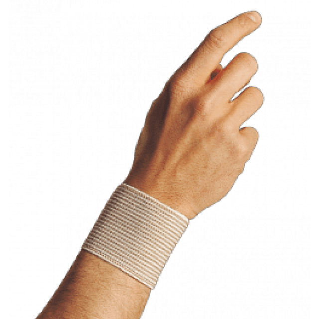 Polsino Beige con cierre de velcro – 8 cm (talla 1)