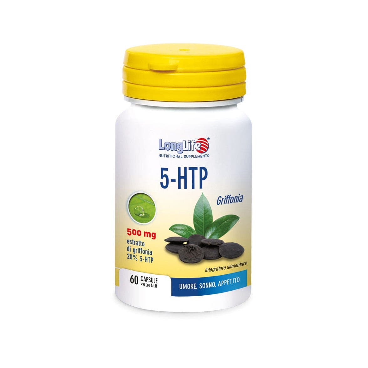 Longlife 5-HTP VEG – 60 cápsulas veganas
