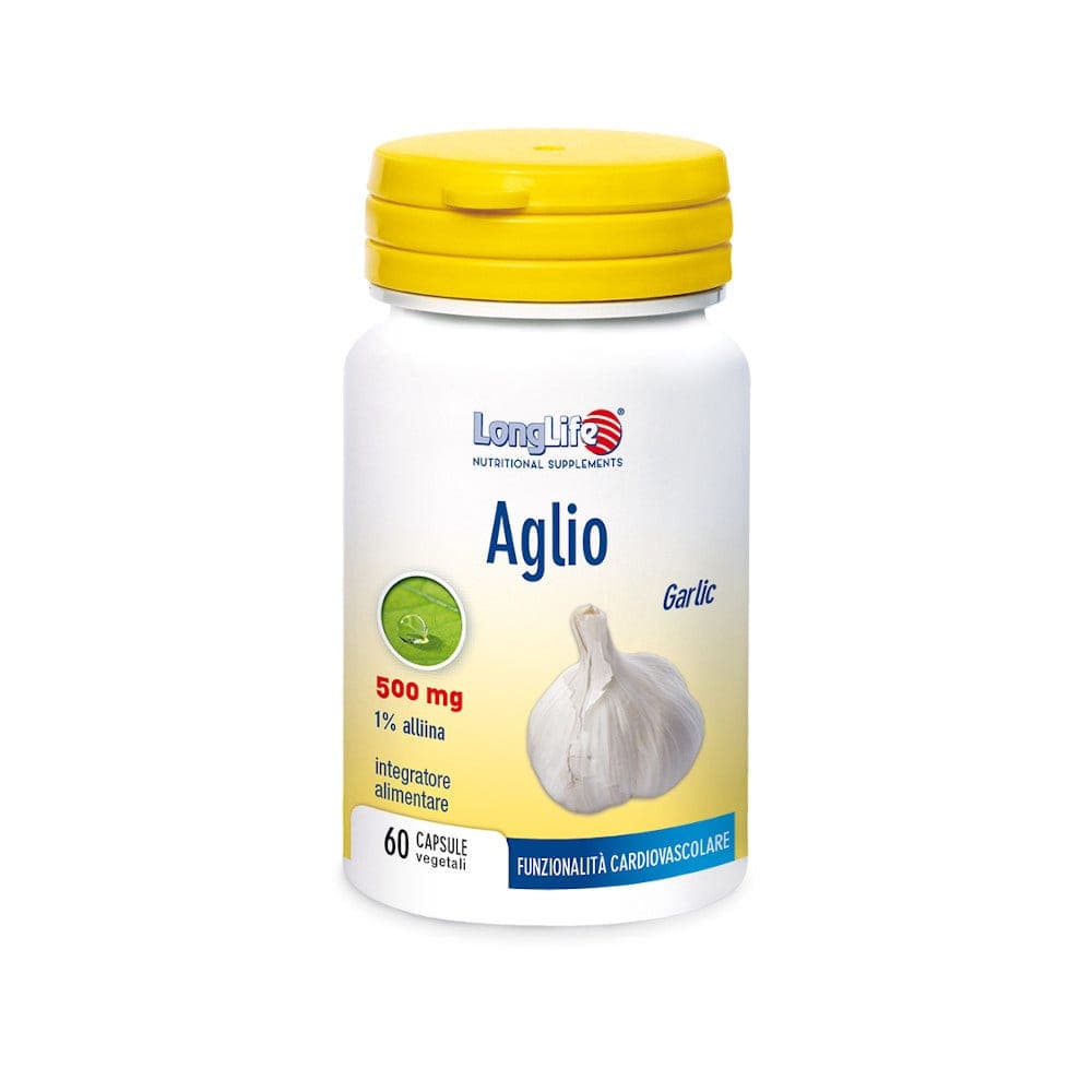 Longlife Aglio 1.000 mg – 60 cápsulas veganas