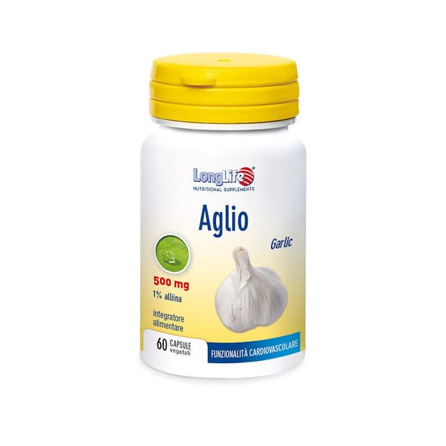 Longlife Aglio 1.000 mg – 60 cápsulas veganas