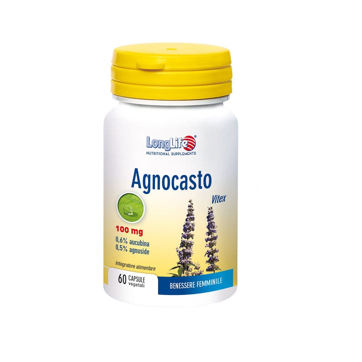 Longlife Agnocasto – 60 cápsulas