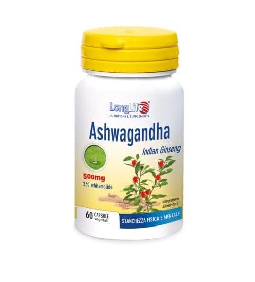 Longlife Ashwagandha – 60 cápsulas