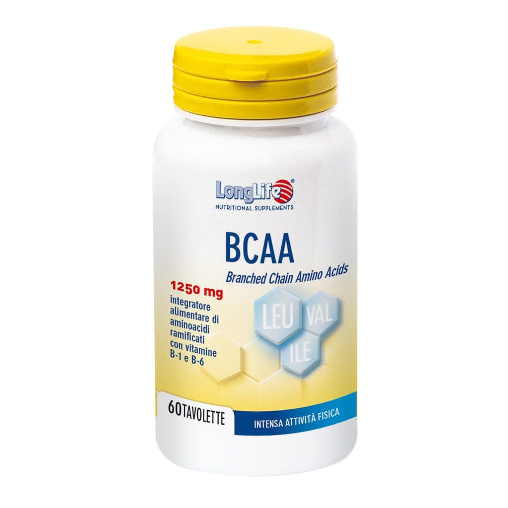 Longlife BCAA 1250 mg – Aminoácidos ramificados