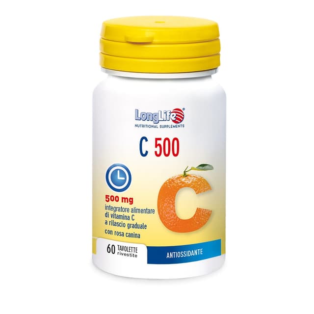 Longlife Vitamin C 500 – 60 comprimidos