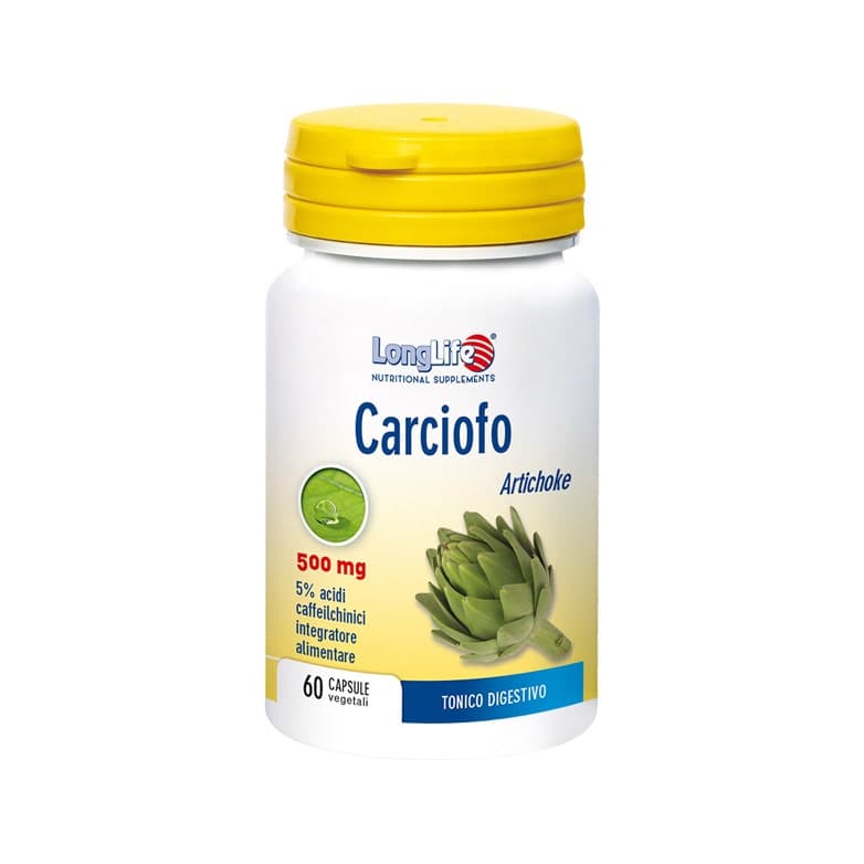 Longlife Alcachofa – 60 cápsulas veganas