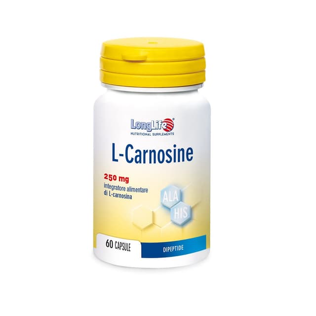 Longlife L-Carnosine – 60 cápsulas