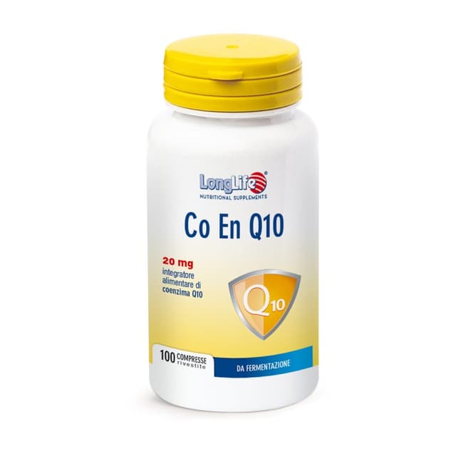 Longlife Coenzima Q10 – 100 comprimidos