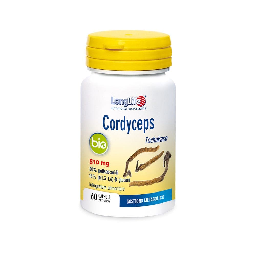 LONGLIFE Cordyceps Bio – 60 cápsulas
