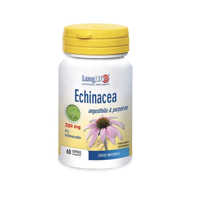 Longlife Echinacea 500 mg – 60 cápsulas
