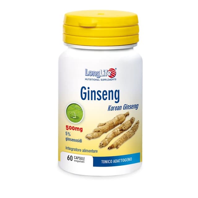 Long Life Ginseng 5% – 60 cápsulas