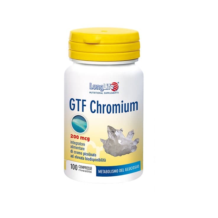 Longlife GTF Chromium – 100 comprimidos