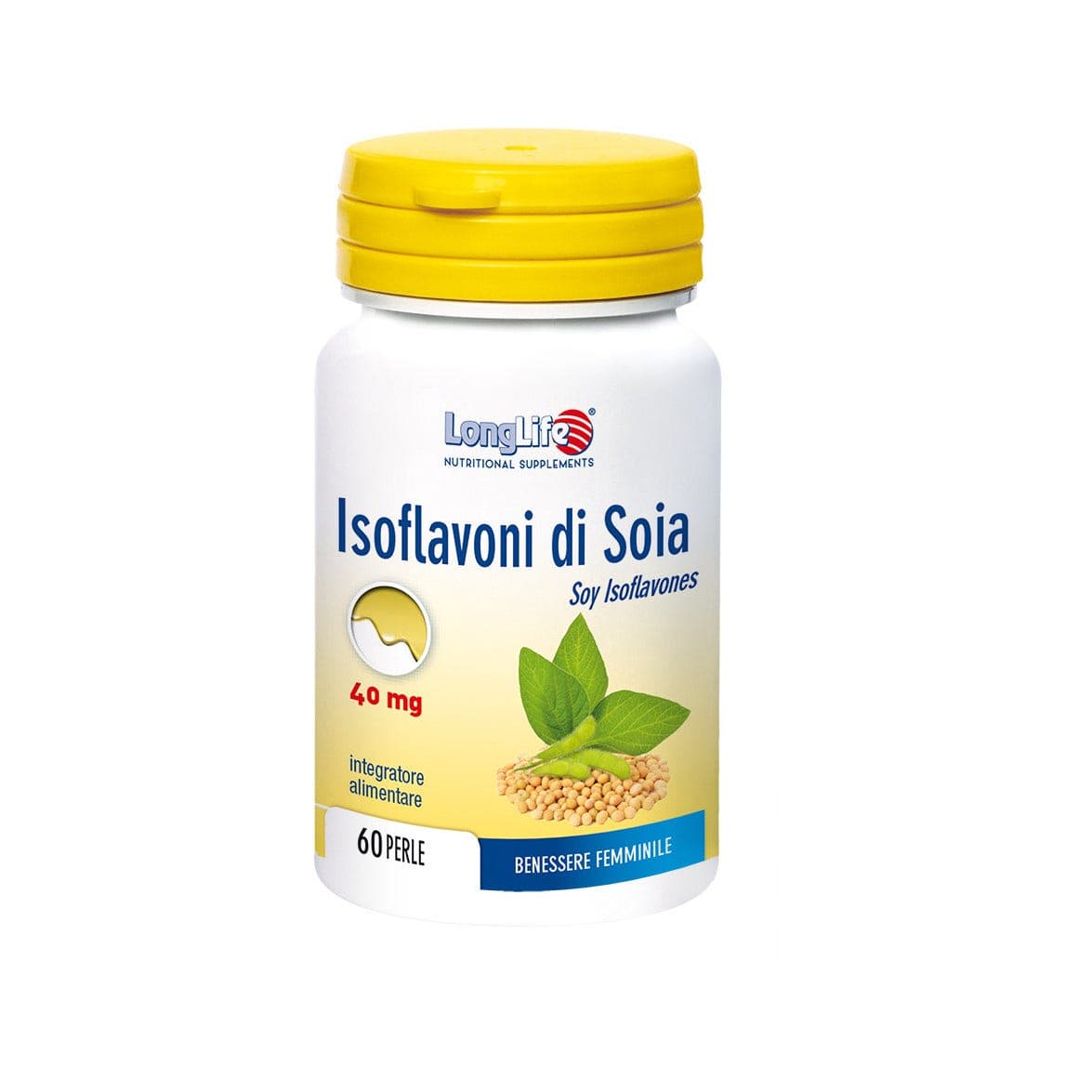 Longlife Isoflavonas de Soja – 60 perlas
