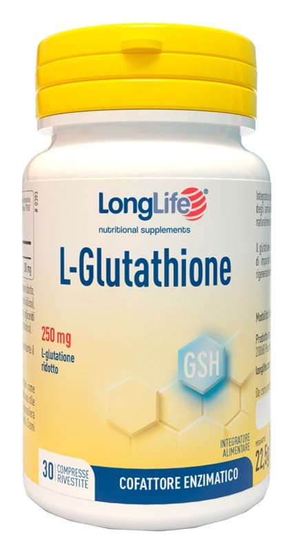 Longlife L-Glutathione – 30 comprimidos