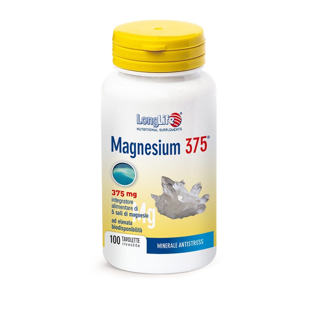 Longlife Magnesium 375 – 100 comprimidos