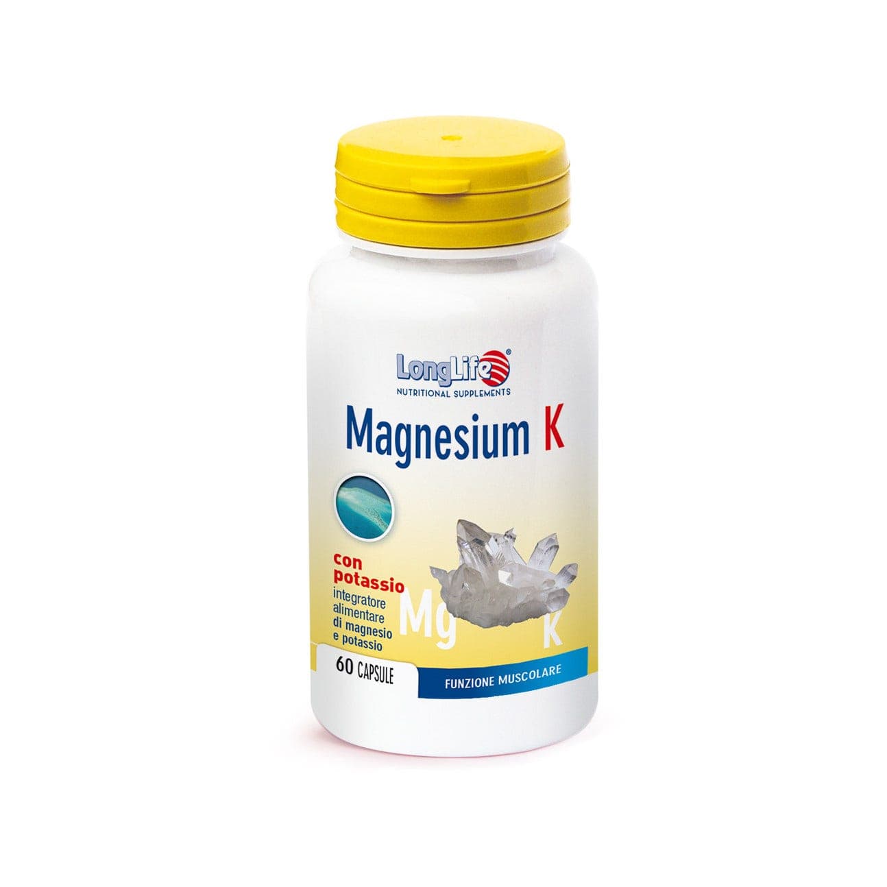 Longlife Magnesio K – 60 cápsulas