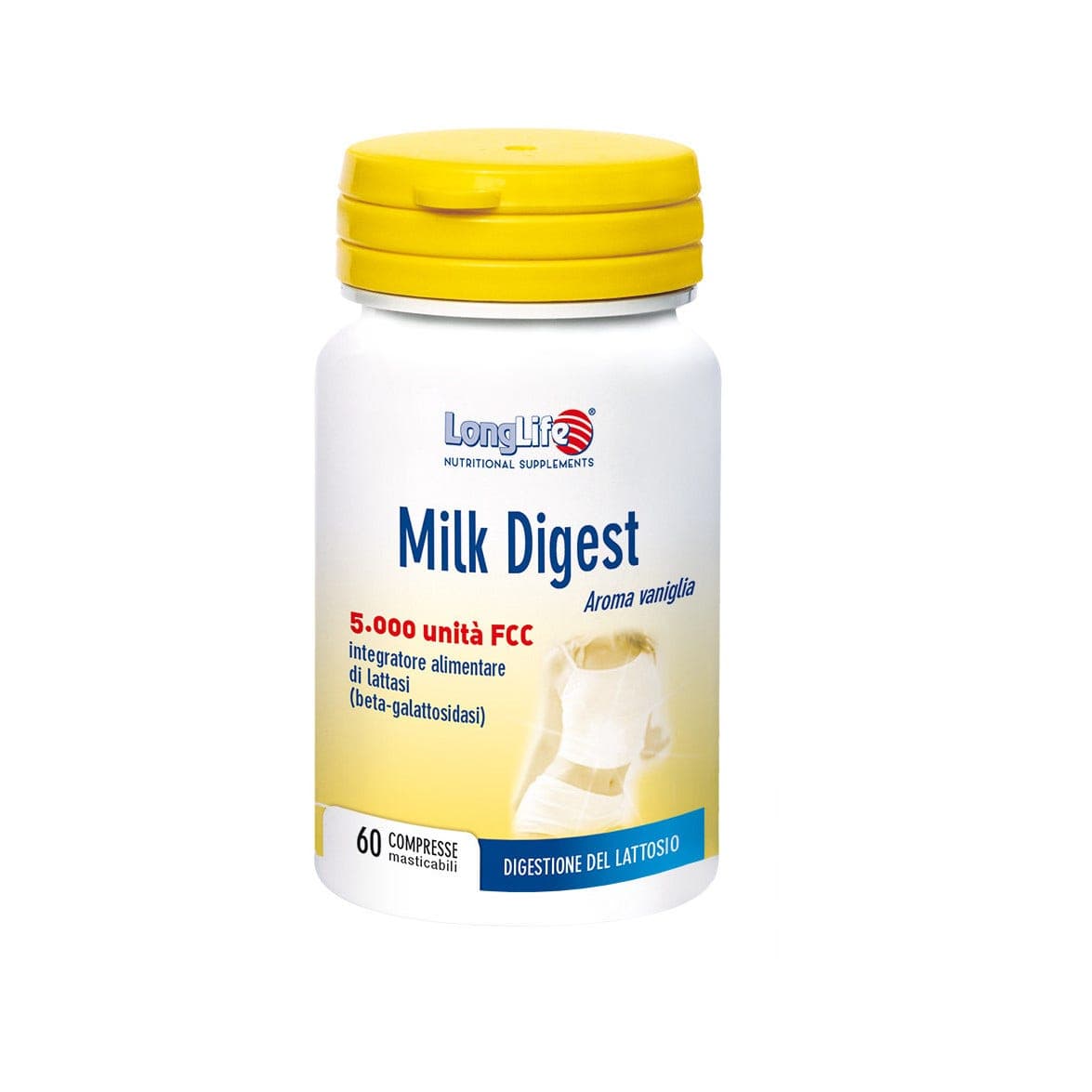 Longlife Milk Digest – 60 cápsulas