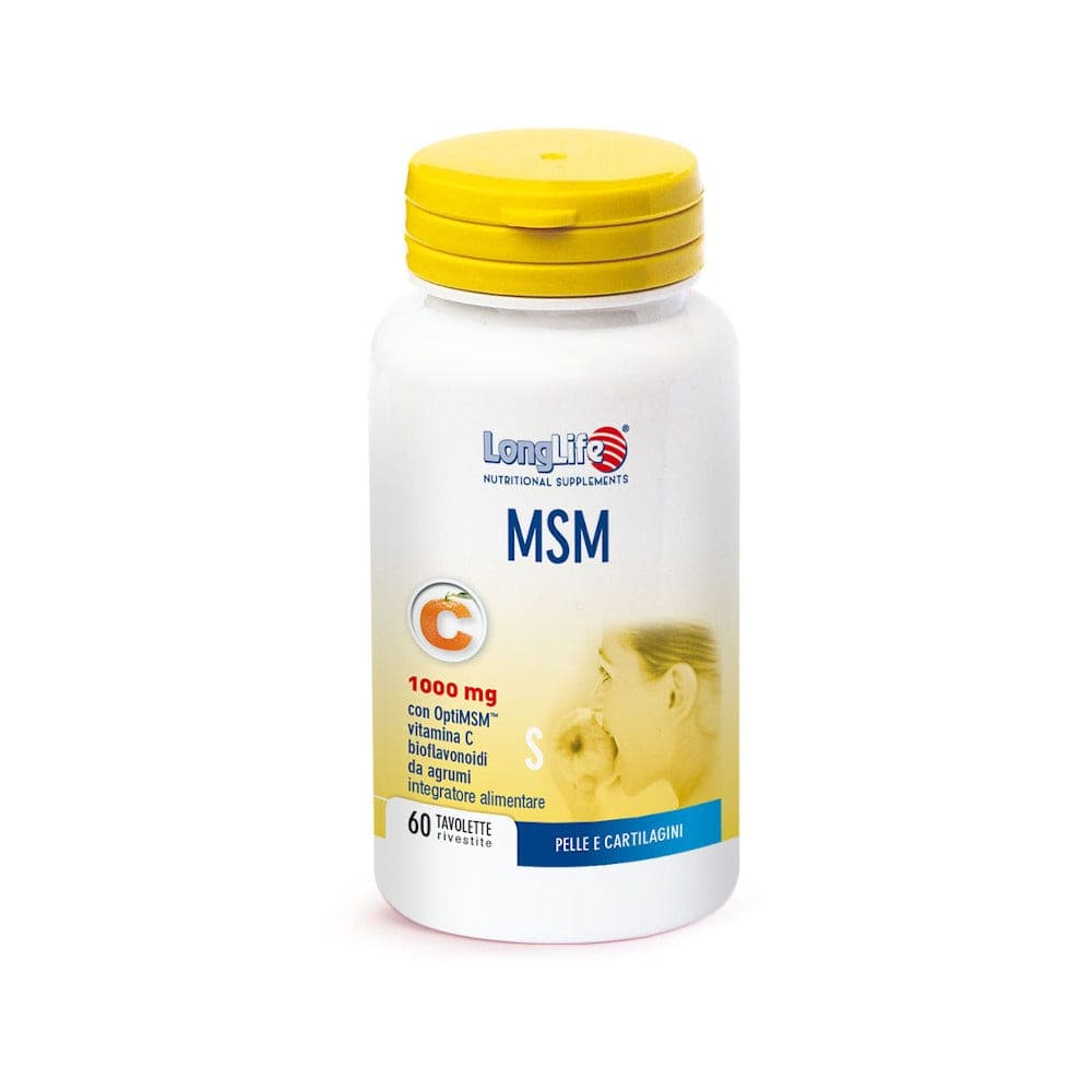 Longlife MSM 1000 mg – 60 comprimidos