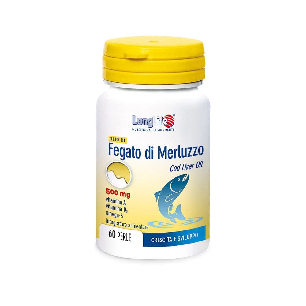 Longlife Aceite de Pescado 500 mg – 60 cápsulas