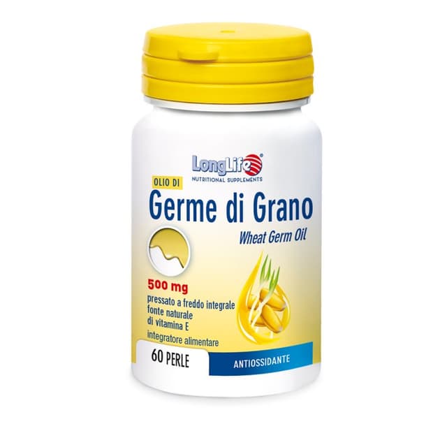Aceite de Germen de Trigo – 60 cápsulas | Longlife