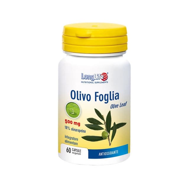 Longlife Extracto de Hoja de Olivo – 60 cápsulas