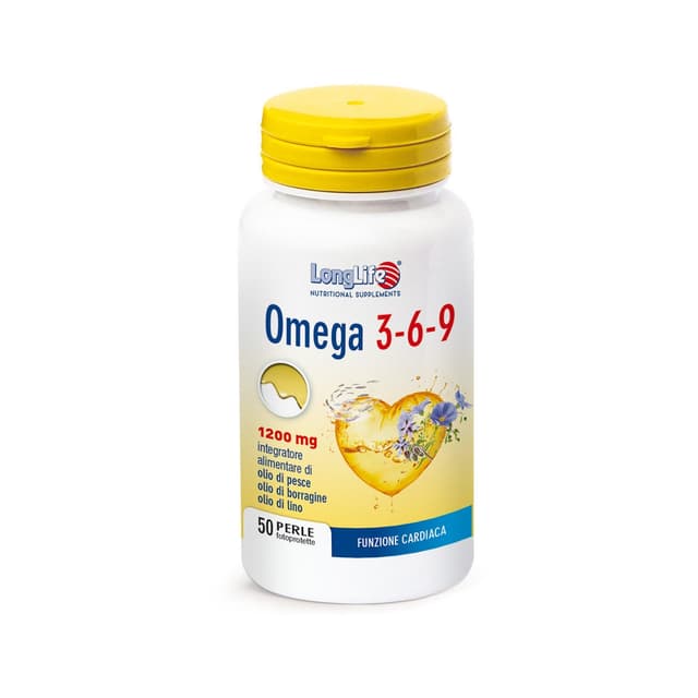 Longlife Omega 3-6-9 – 50 cápsulas blandas