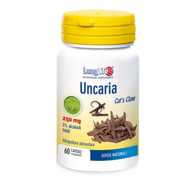 Longlife Uncaria – 60 cápsulas