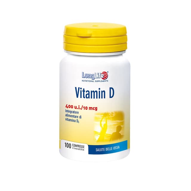 Longlife Vitamin D – 100 comprimidos