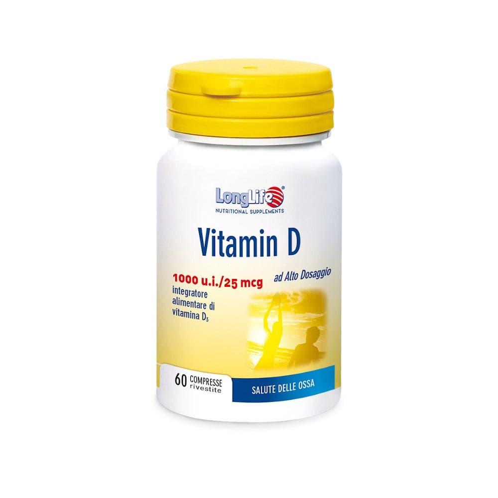 Longlife Vitamin D 25 µg 1000 – 60 comprimidos