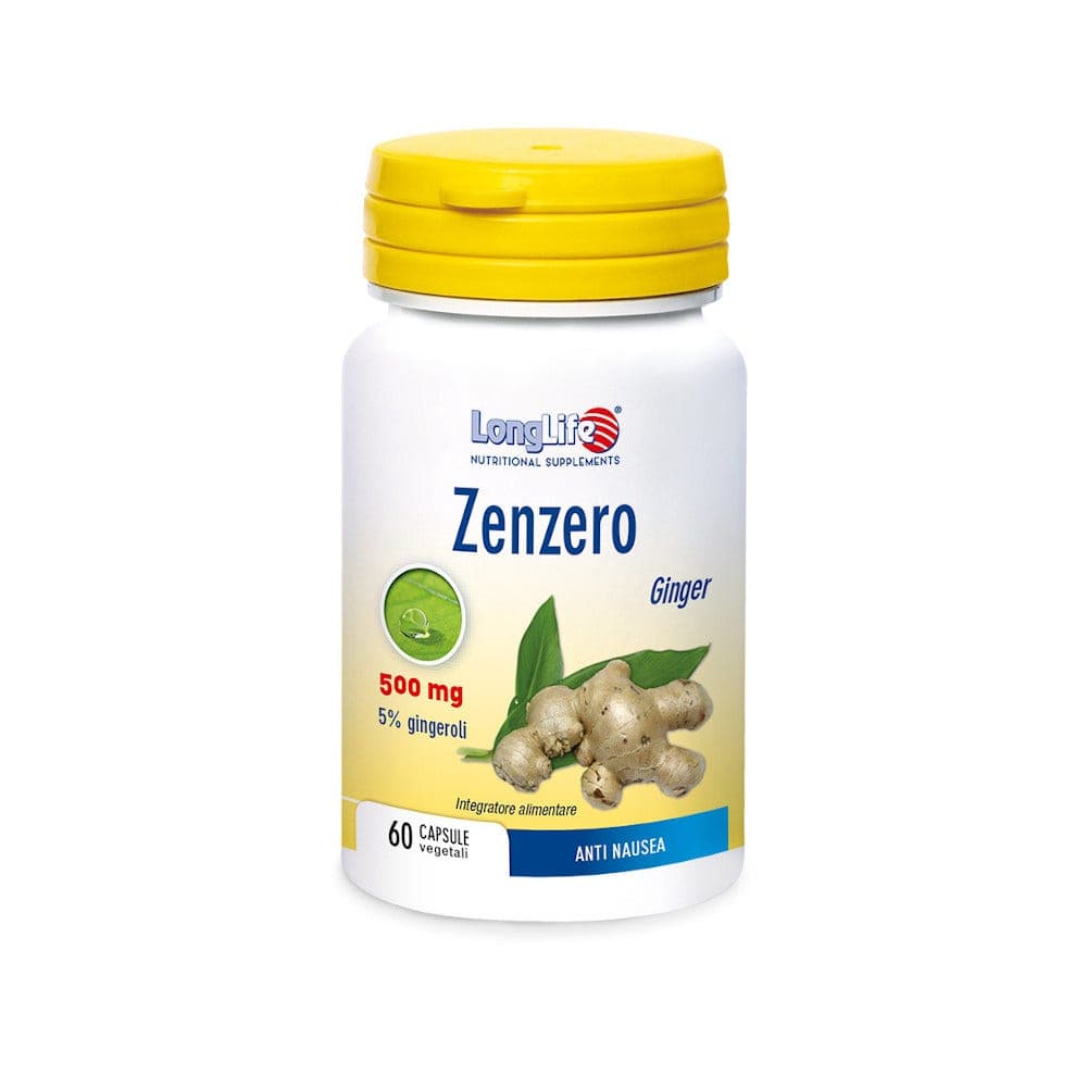 Longlife Jengibre VEG – 60 cápsulas veganas