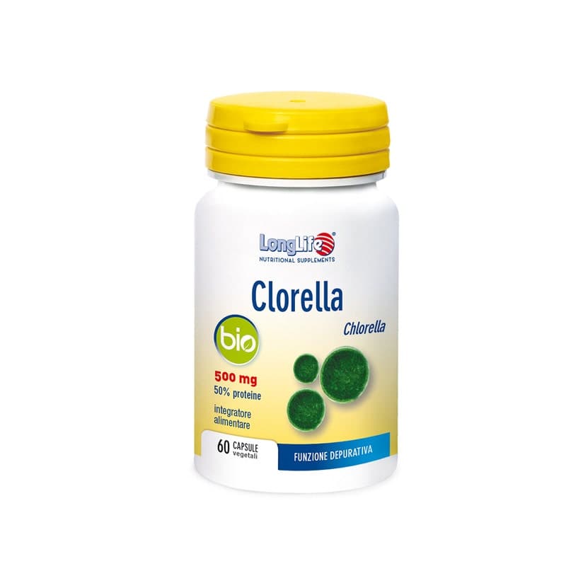 Longlife Chlorella 1.000 mg Bio – 60 cápsulas