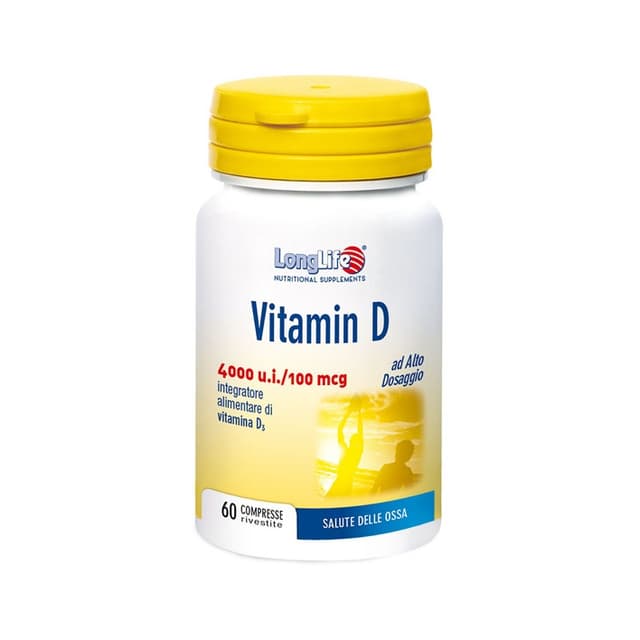 Longlife Vitamin D 4000 UI – 60 comprimidos