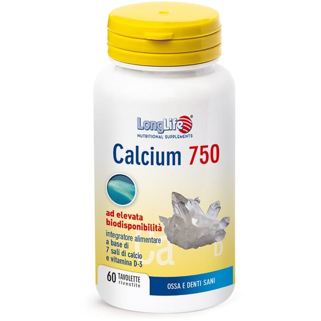 Longlife Calcium 750 mg – 60 comprimidos