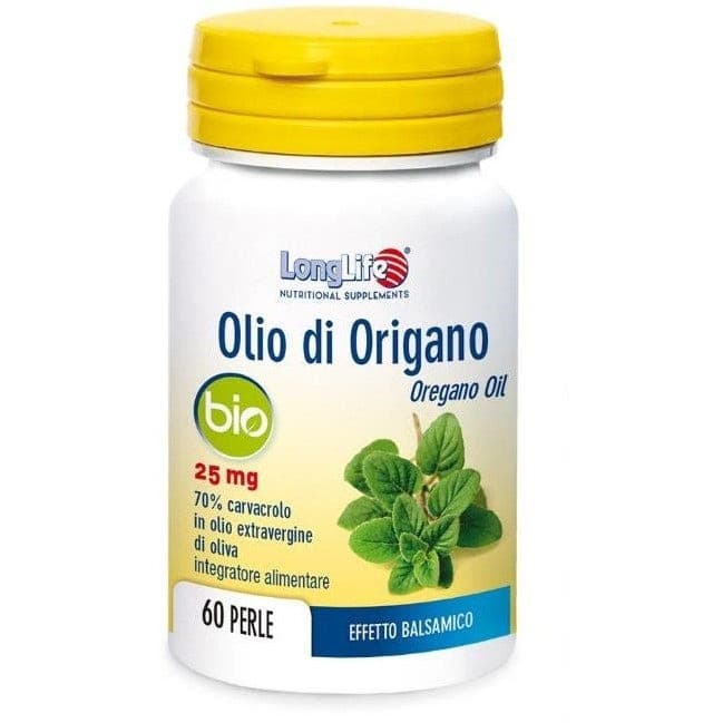 Longlife Aceite de Orégano Bio – 60 cápsulas