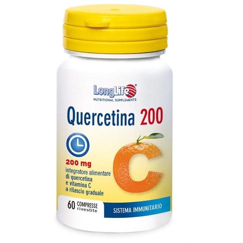 Longlife Quercetin 200 mg – 60 comprimidos