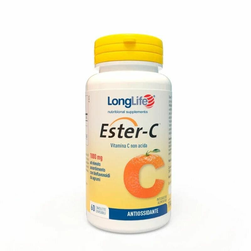 Vitamina C + Rutina – 60 comprimidos | Longlife Ester C 1000 mg