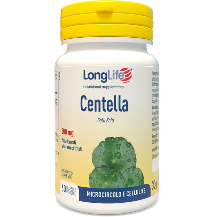 Longlife Centella 20% – 60 cápsulas
