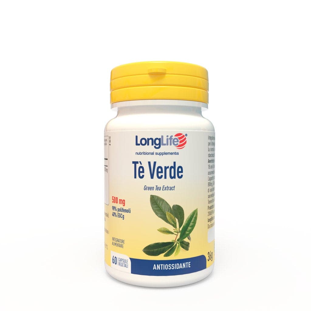 Longlife Té Verde 500 mg – 60 cápsulas