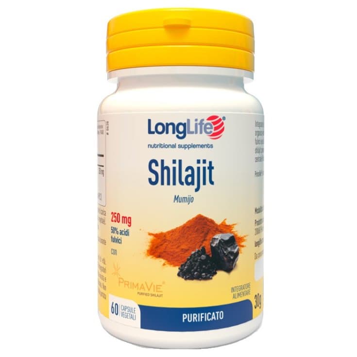 Longlife Shilajit – 60 cápsulas