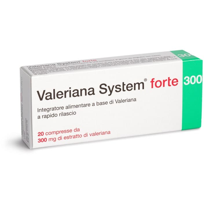 Valeriana System Forte – 20 comprimidos