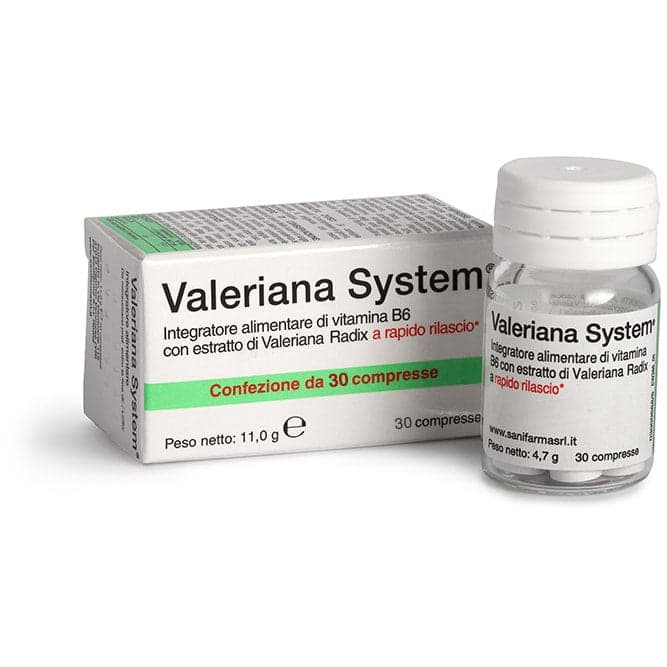 Valeriana System – 30 comprimidos
