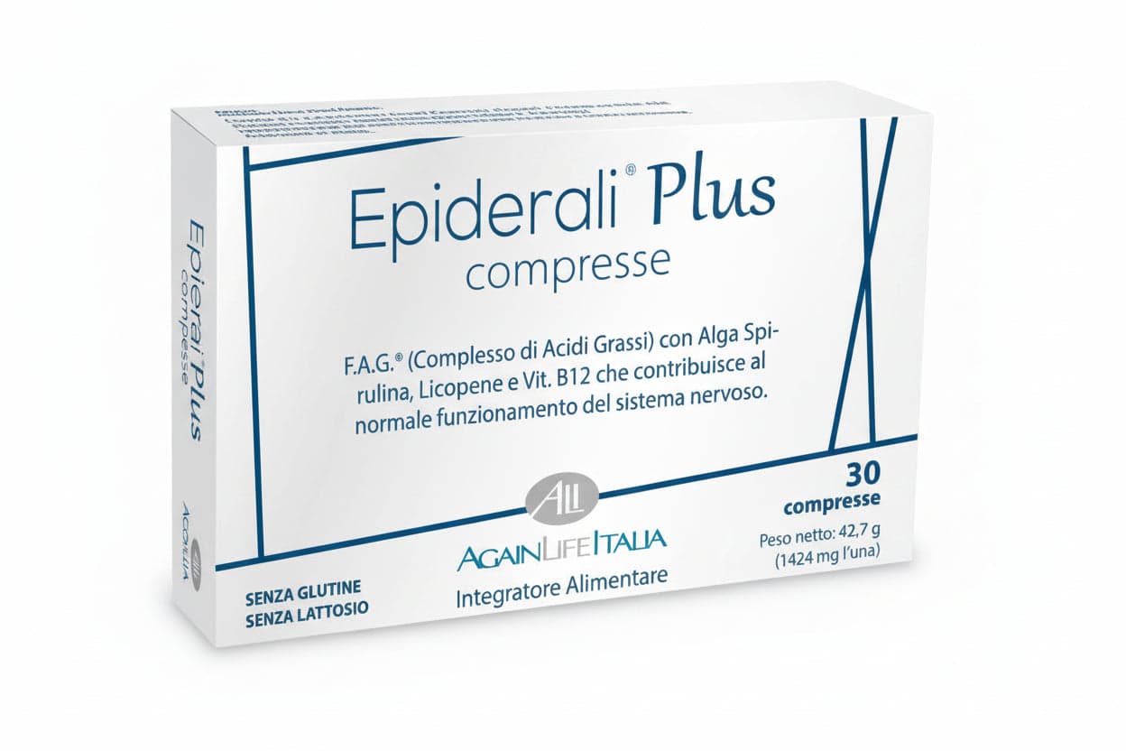 Epiderali Plus Omega-3 EPA y DHA + Espirulina – 30 comprimidos