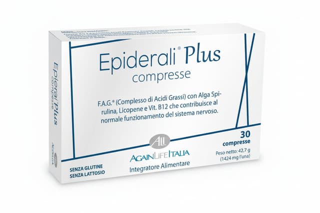 Epiderali Plus Omega-3 EPA y DHA + Espirulina – 30 comprimidos